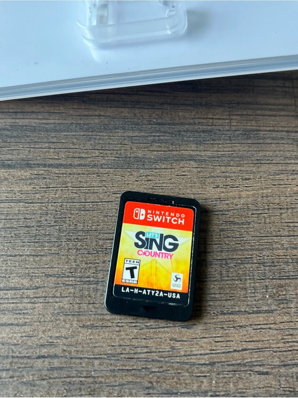 Nintendo Switch Let's Sing Country Nintendo switch game with case
